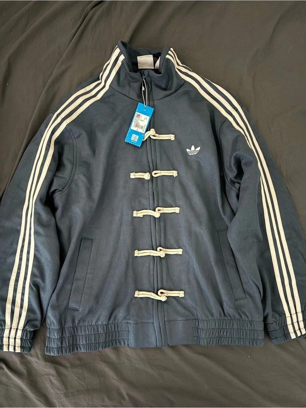 Adidas Chinese New Year Jacket Blue Size Large Brand New With Tag